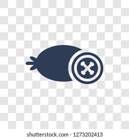 Feijoa icon. Trendy Feijoa logo concept on transparent background from Fruits and vegetables collection