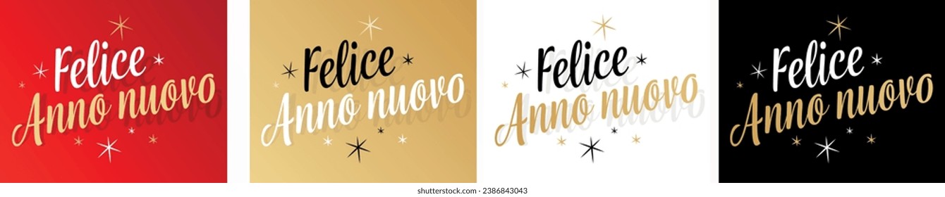 Felice anno nuovo, Happy New Year in