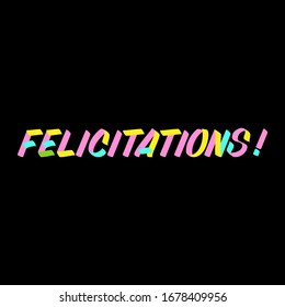 Congratulations French Images Stock Photos Vectors Shutterstock