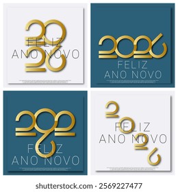 feliz ano novo 2026 - Portuguese happy new year