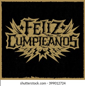 Happy Birthday Spanish Images Stock Photos Vectors Shutterstock