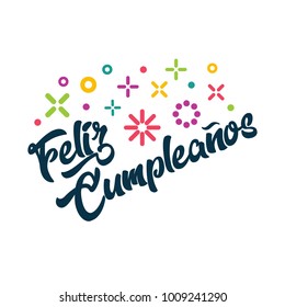 Feliz Cumpleanos - Spanish Happy Birthday Greeting Invitation Card