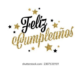 Feliz cumpleaños : Happy Birthday in spanish language