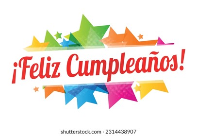 Feliz cumpleaños : Happy Birthday in spanish language