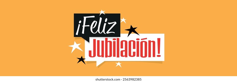 Feliz jubilación, happy retirement in spanish