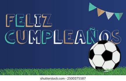 "feliz cumpleaños" means happy birthday in spanish