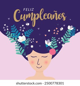 "feliz cumpleaños" means happy birthday in spanish