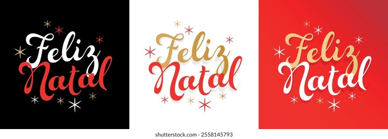 Feliz natal, Merry Christmas in Portuguese