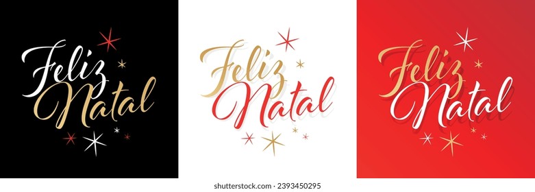 Feliz natale, Merry Christmas in Portuguese