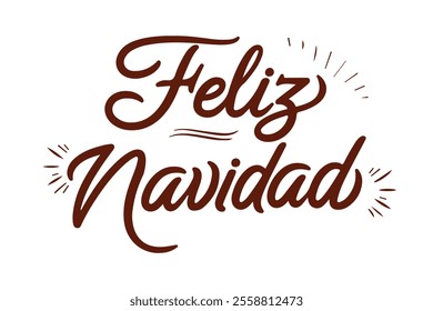 feliz navidad calligraphic t shirt