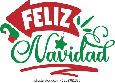 Feliz Navidad - Weihnachtsdesign