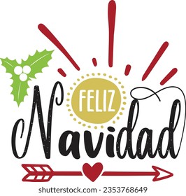 Feliz Navidad - Weihnachtsdesign