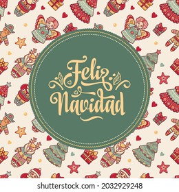 Feliz navidad Christmas Noel  Christmas banner on different languages Feliz Xmas lettering design Merry Christmas  greeting card Navidad Postcard in Spanish Christmas banner Xmas Background in Spain