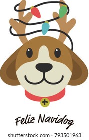 Feliz Navidad Illustration