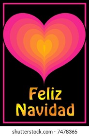 Feliz Navidad (Merry Christmas) Poster, Card or Sign