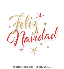 Feliz Navidad, Merry Christmas in Spanish