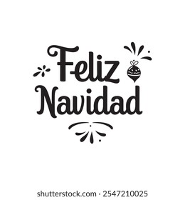 Feliz Navidad o Feliz Navidad Tipografía Caligrafía Letras Diseño de texto