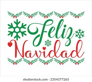 Feliz Navidad svg, A-Hut-Vektorgrafik, Frohe Weihnachten, Frohes Neues, magisches Svg, Weihnachts-T-Shirt, Jolly, Urlaub, Silhouette Merry Schnitt-Datei svg, Freude, Cut-Datei für Cricut, Weihnachtspaket, neues Jahr svage 