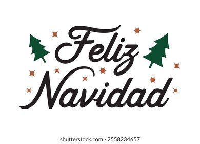 feliz navidad vector clip art t shirt