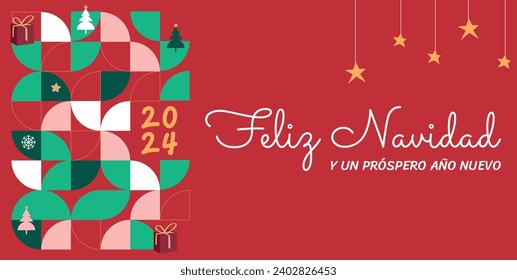 "feliz navidad y próspero año nuevo 2023" bedeutet frohe Weihnachten und glückliches neues Jahr 2023 auf Spanisch