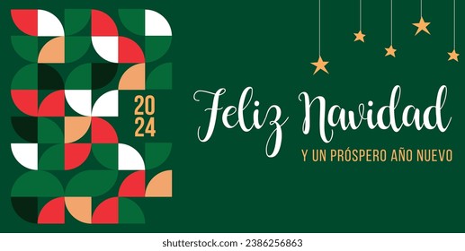 "feliz navidad y próspero año nuevo 2024" means merry christmas and happy new year 2024 in spanish