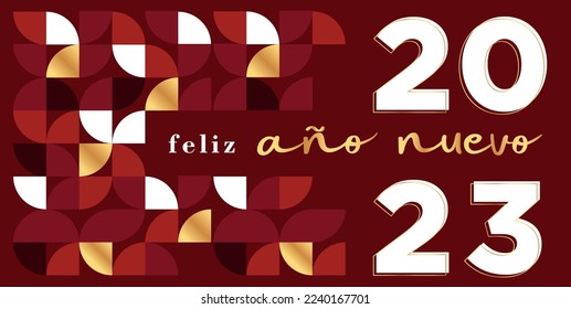 "feliz año nuevo 2023" means happy new year 2023 in spanish