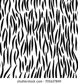 fell seamless pattern. Animal hair ornament. fur texture
