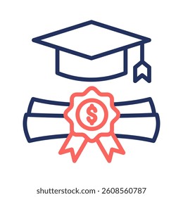 Fellowship Icon Element for Design