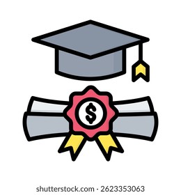 Fellowship Icon Element for Design