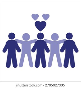 Iconos de la beca. Vector de color simple
