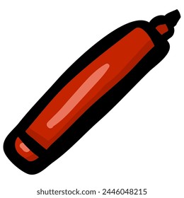Felt Tip Pen Doodle Icon