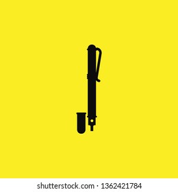 felt tip pen icon vector