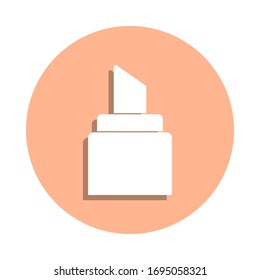 Felt-tip pen badge icon. Simple glyph, flat vector of art and painting icons for ui and ux, website or mobile application