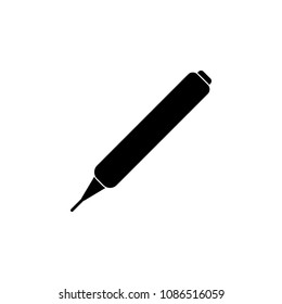 felt-tip pen icon. Element of art and painting for mobile concept and web apps. Detailed felt-tip pen icon can be used for web and mobile. Premium icon on white background