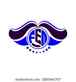 FEM letter logo creative design. FEM unique design