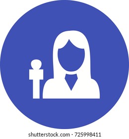 Female Anchor
