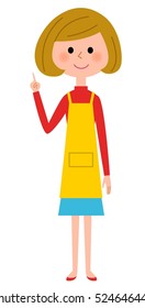 The female of the apron,I point
