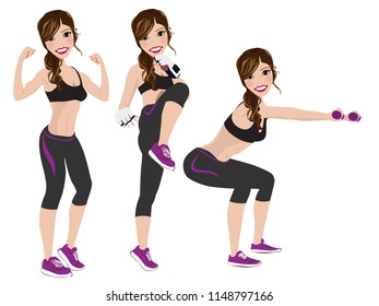 Female Athlete Character Design