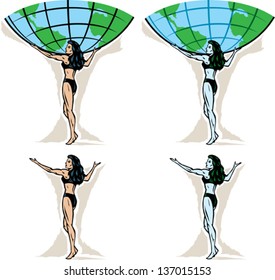 Female Atlas