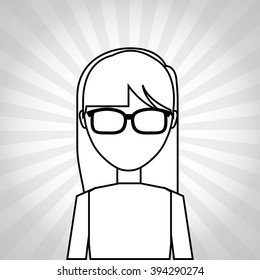 female avatar design 