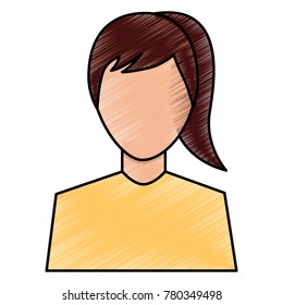 female avatar portrait character woman