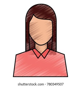 female avatar portrait character woman