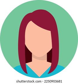 Female Avatar, Vector Female Avatar
