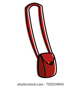 female bag isolated icon