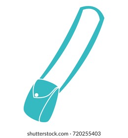 female bag isolated icon