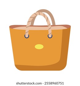 Female bag shopper vector illustration