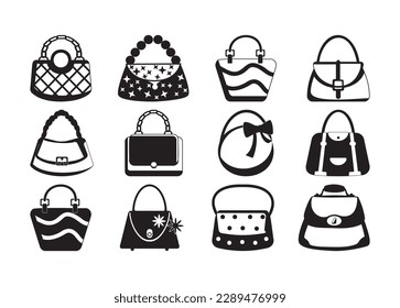 Female Bag vector For Print, Drone Clipart, Drone vector Illustration