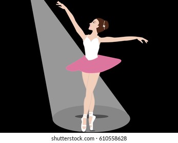female ballet dancer