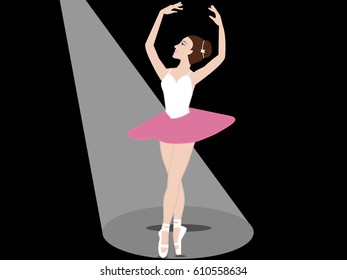 female ballet dancer