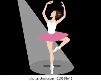 female ballet dancer
